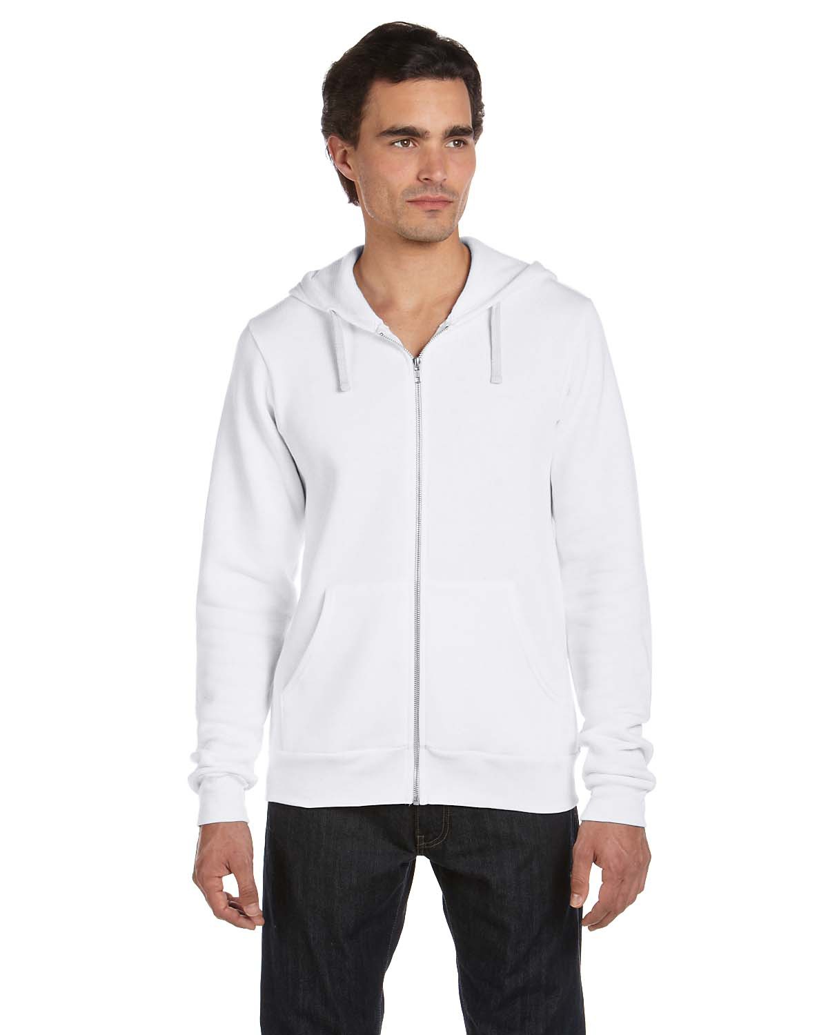 3909 Bella + Canvas Unisex Triblend Sponge Fleece Full-Zip Hoodie