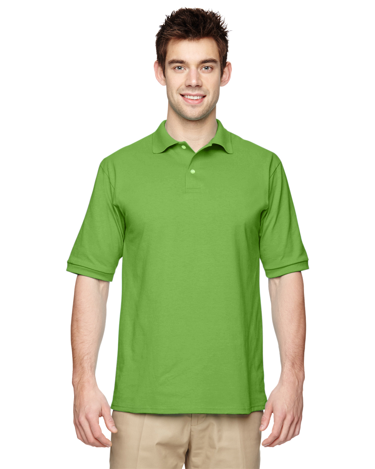 437  Jerzees Adult 5.6 oz. SpotShield™ Jersey Polo