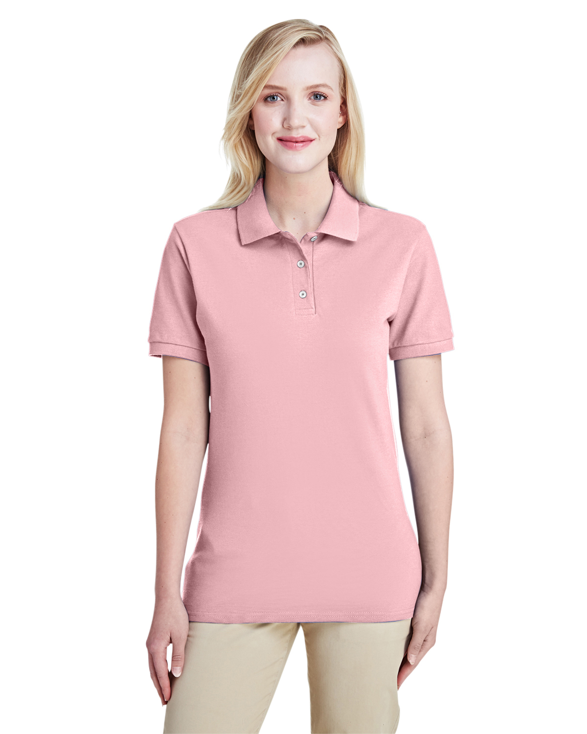 443WR     Jerzees Ladies\' 6.5 oz. Premium 100% Ringspun Cotton PiquÃ© Polo