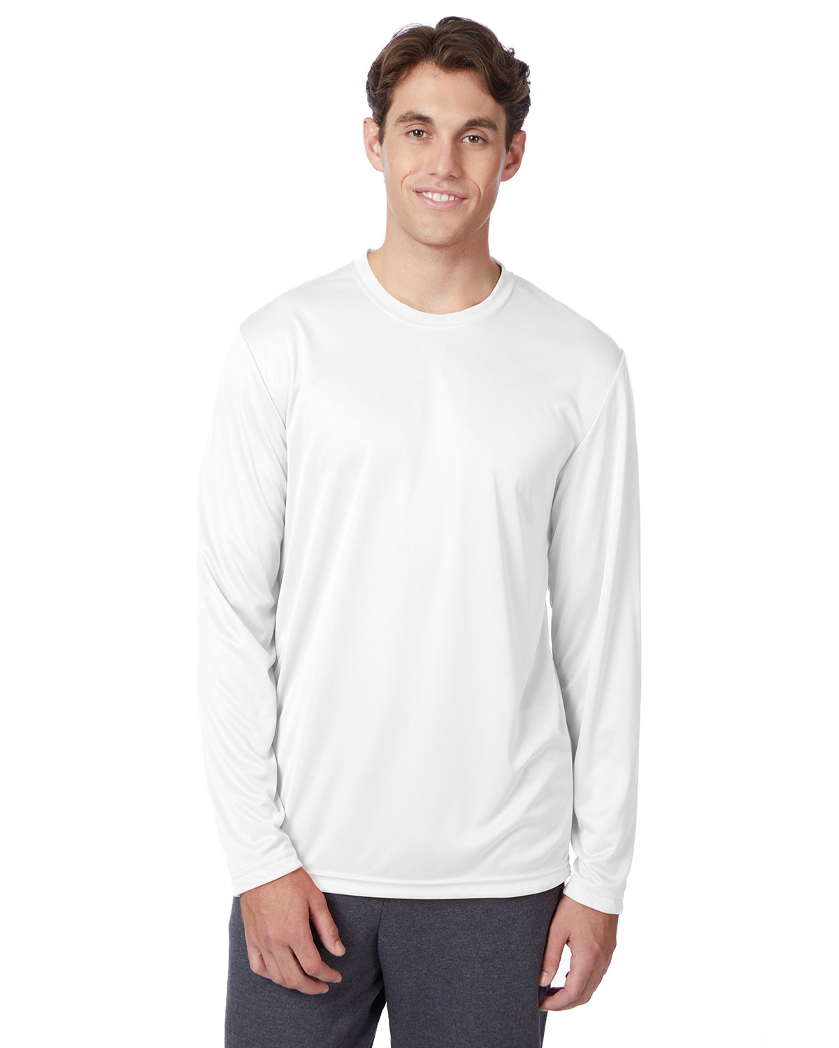 482L Hanes Adult Cool DRI® with FreshIQ Long-Sleeve Performance T-Shirt