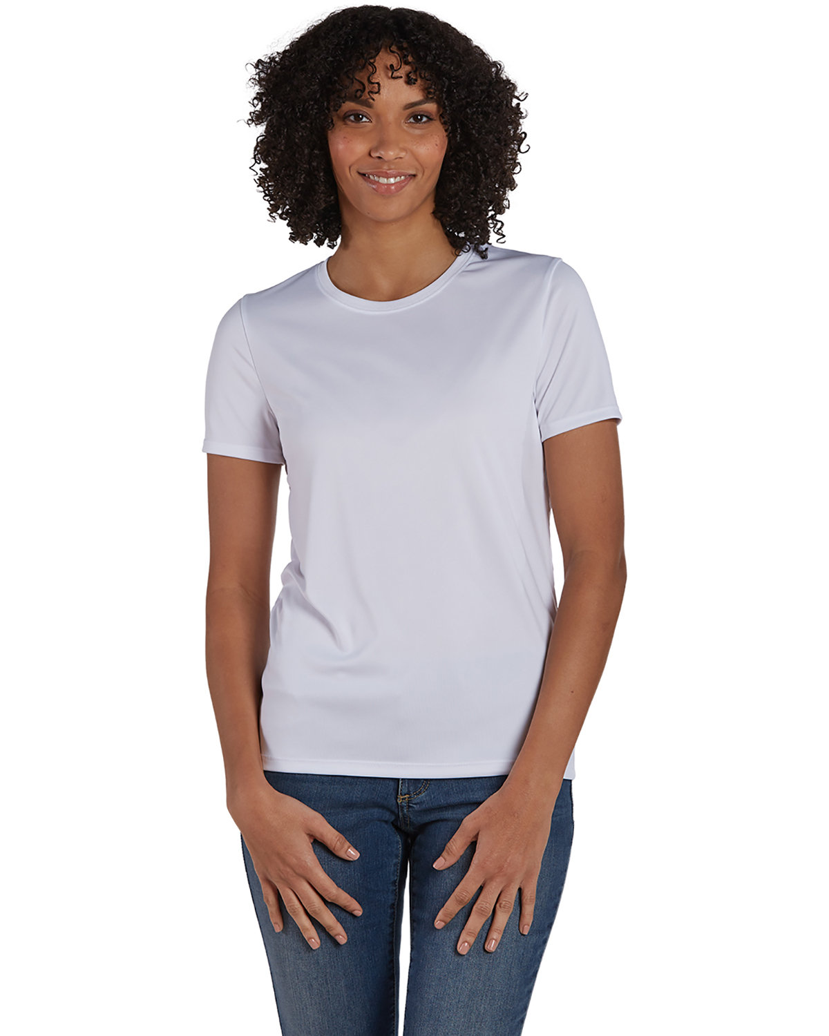 [AB] Hanes Ladies' Cool DRI® with FreshIQ Performance T-Shirt