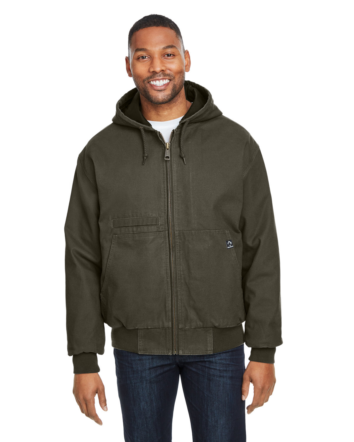 [AB] Dri Duck Men's Laramie Canvas Hooded Jacket