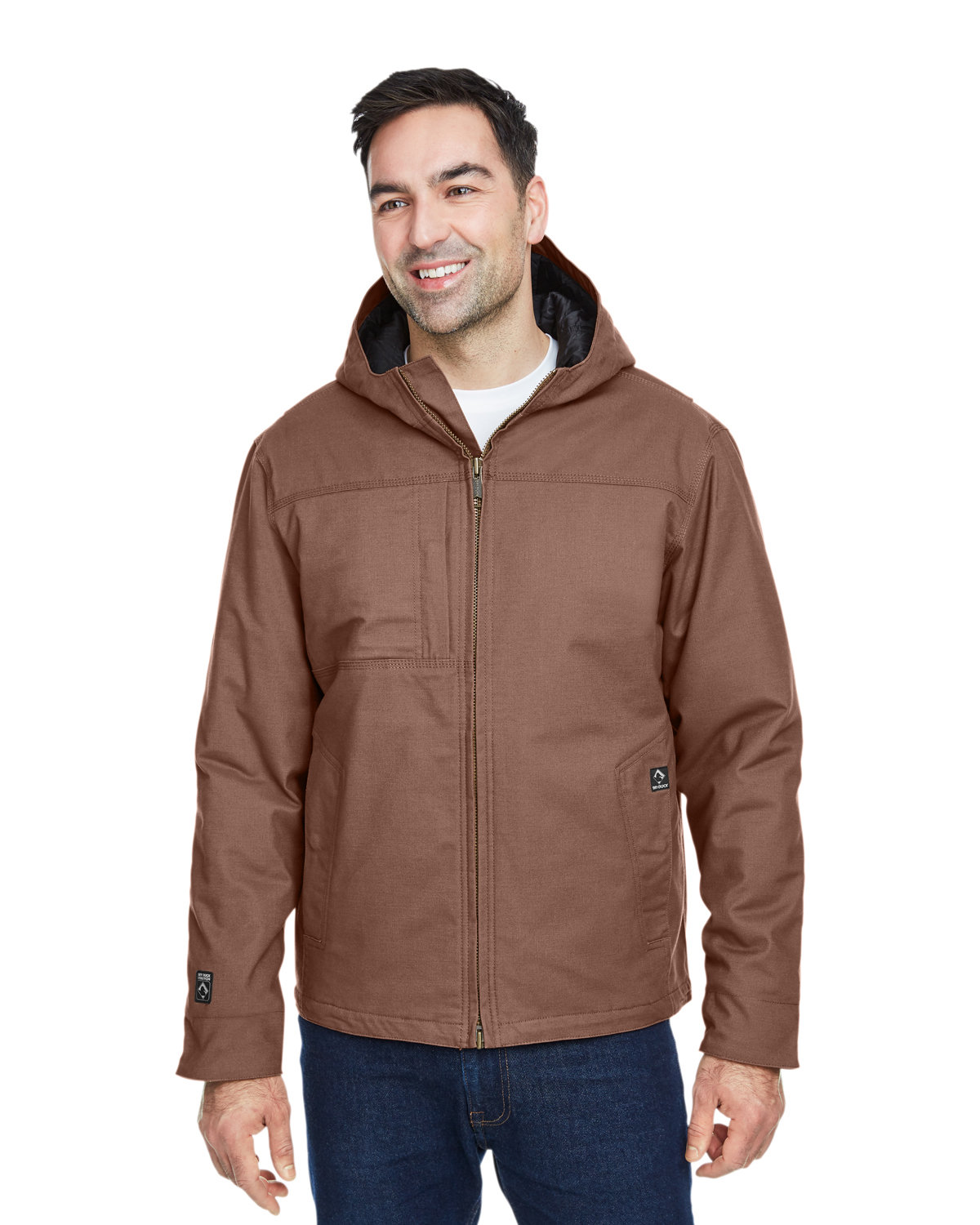 [AB] Dri Duck Men's Yukon Flex Stretch Canvas Hooded Jacket