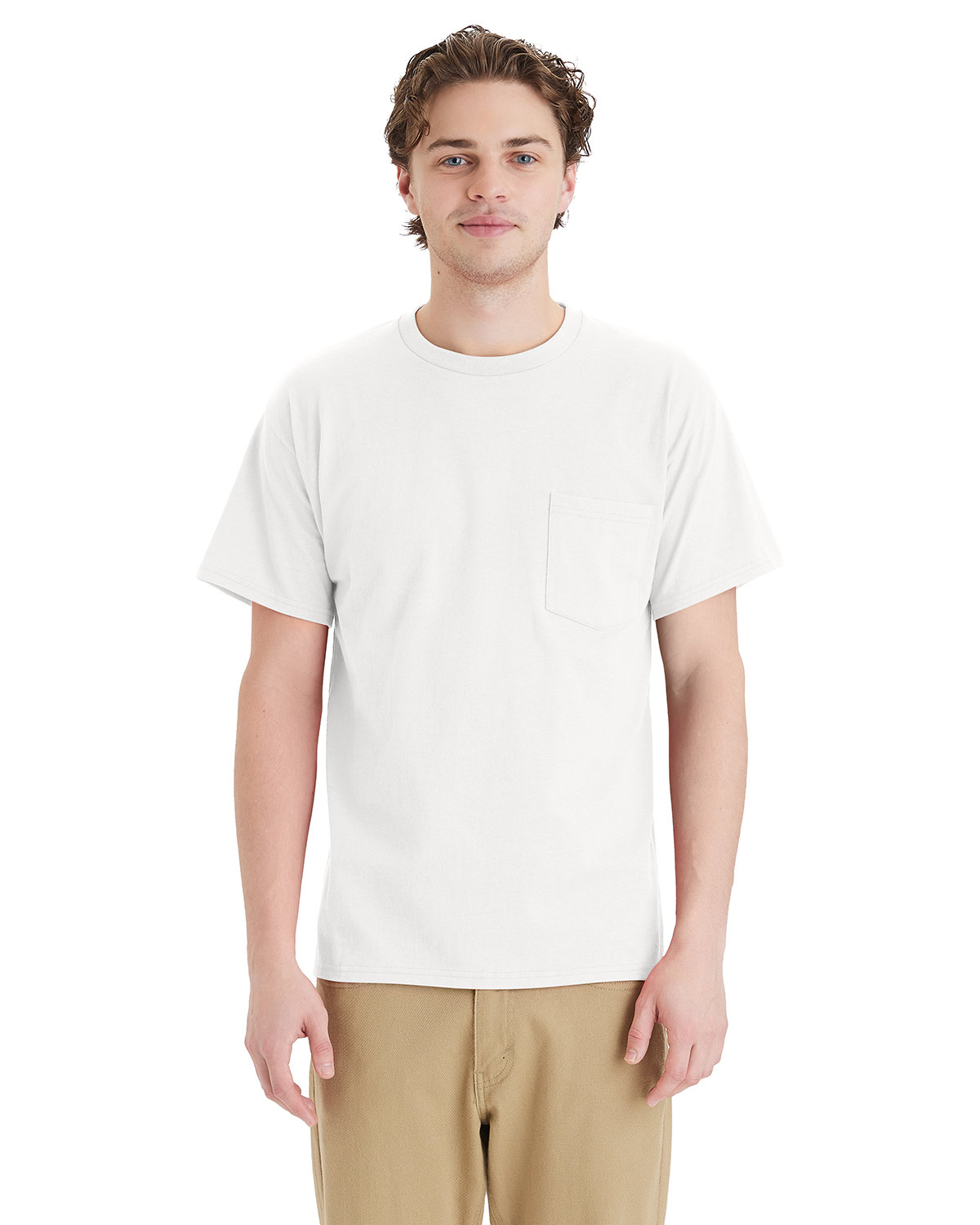 [AB] Hanes Unisex Essential Pocket T-Shirt