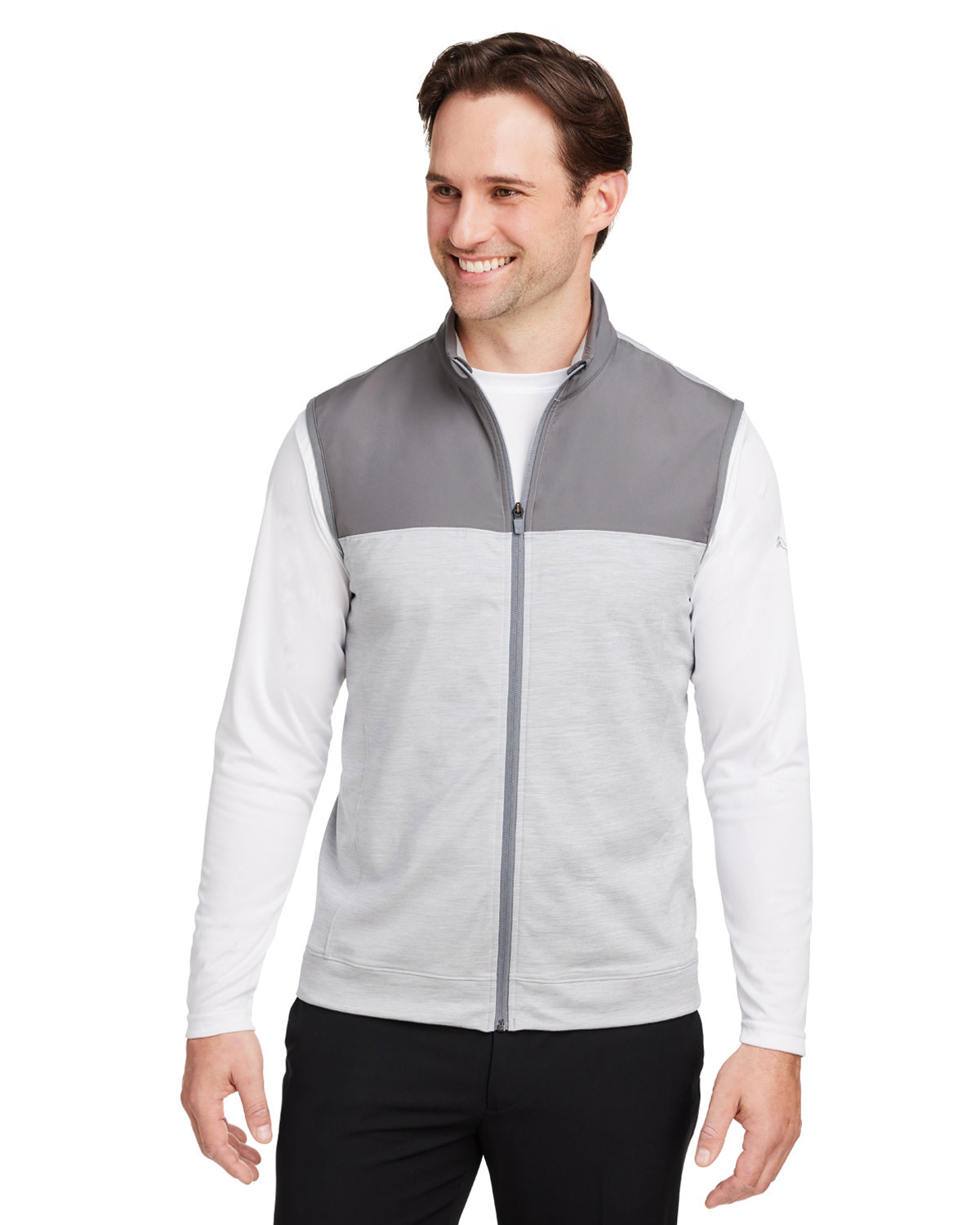 [AB] Puma Golf Men's Cloudspun Colorblock Vest