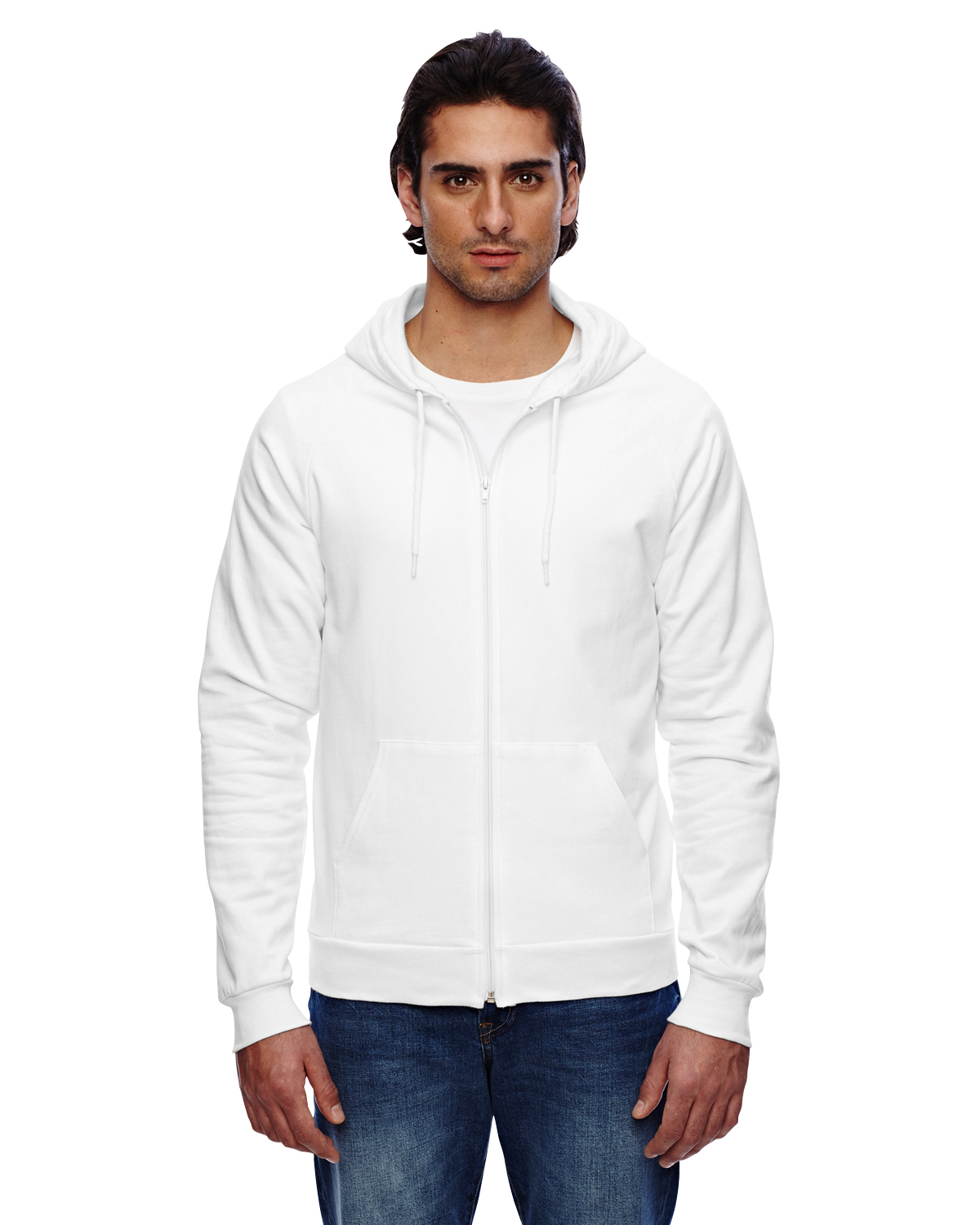 5497W American Apparel Unisex California Fleece Zip Hoodie