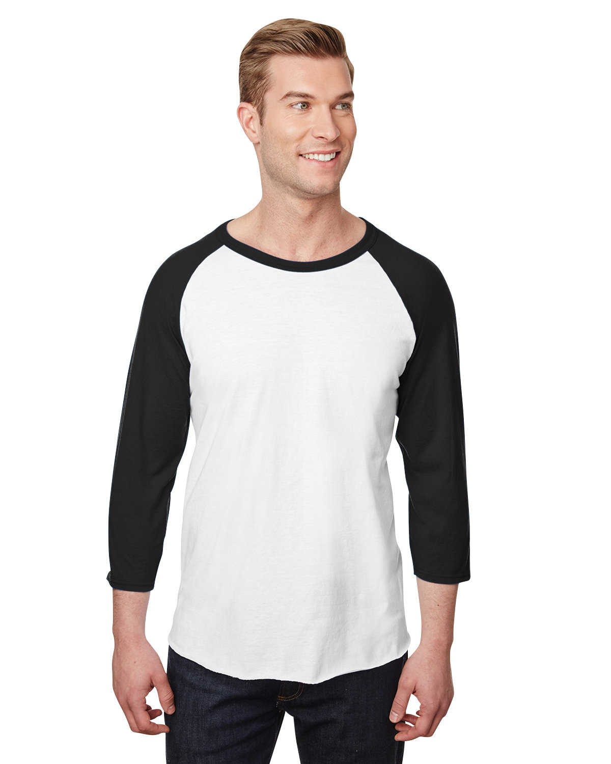 [AB] Jerzees Unisex Three-Quarter Sleeve Raglan T-Shirt