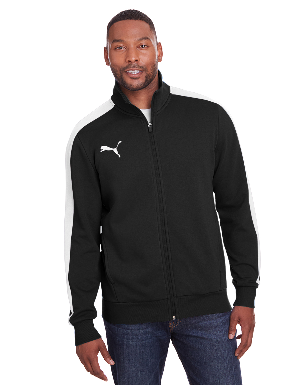 597021 Puma Sport Adult P48 Fleece Track Jacket