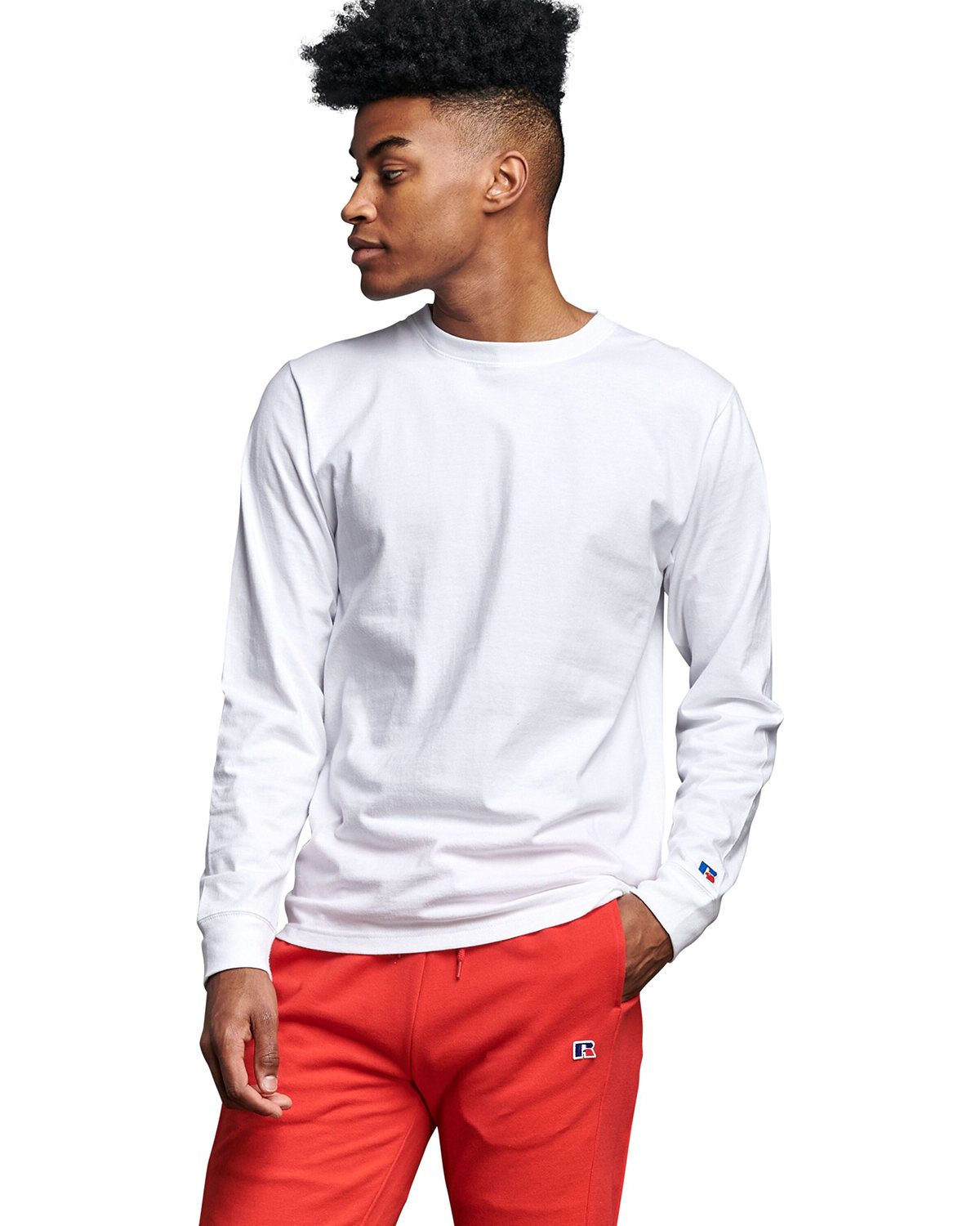 [AB] Russell Athletic Unisex Cotton Classic Long-Sleeve T-Shirt