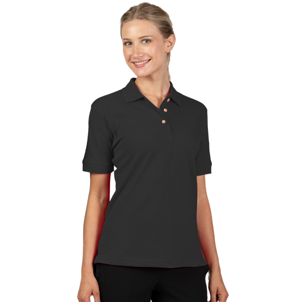 [BG] Ladies' 100% Cotton Pique Polo