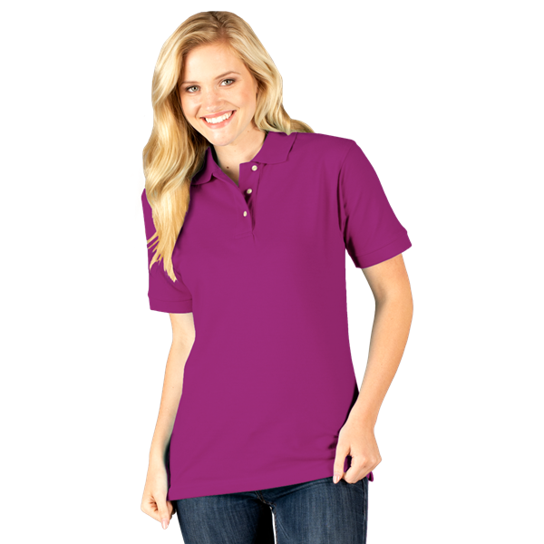 [BG] Ladies' Superblend S/S Pique Polo