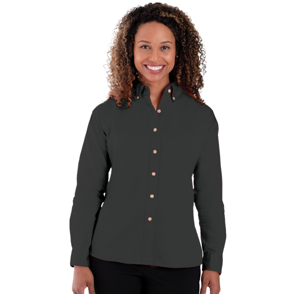 [BG] Ladies' L/S 100% Cotton Twill Shirt