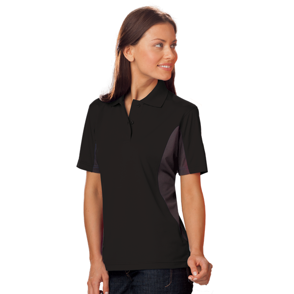 [BG] Ladies' Snag Resistant Colorblock Polo