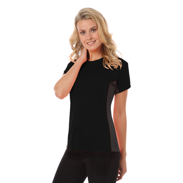 [BG] Ladies' Colorblock Tee