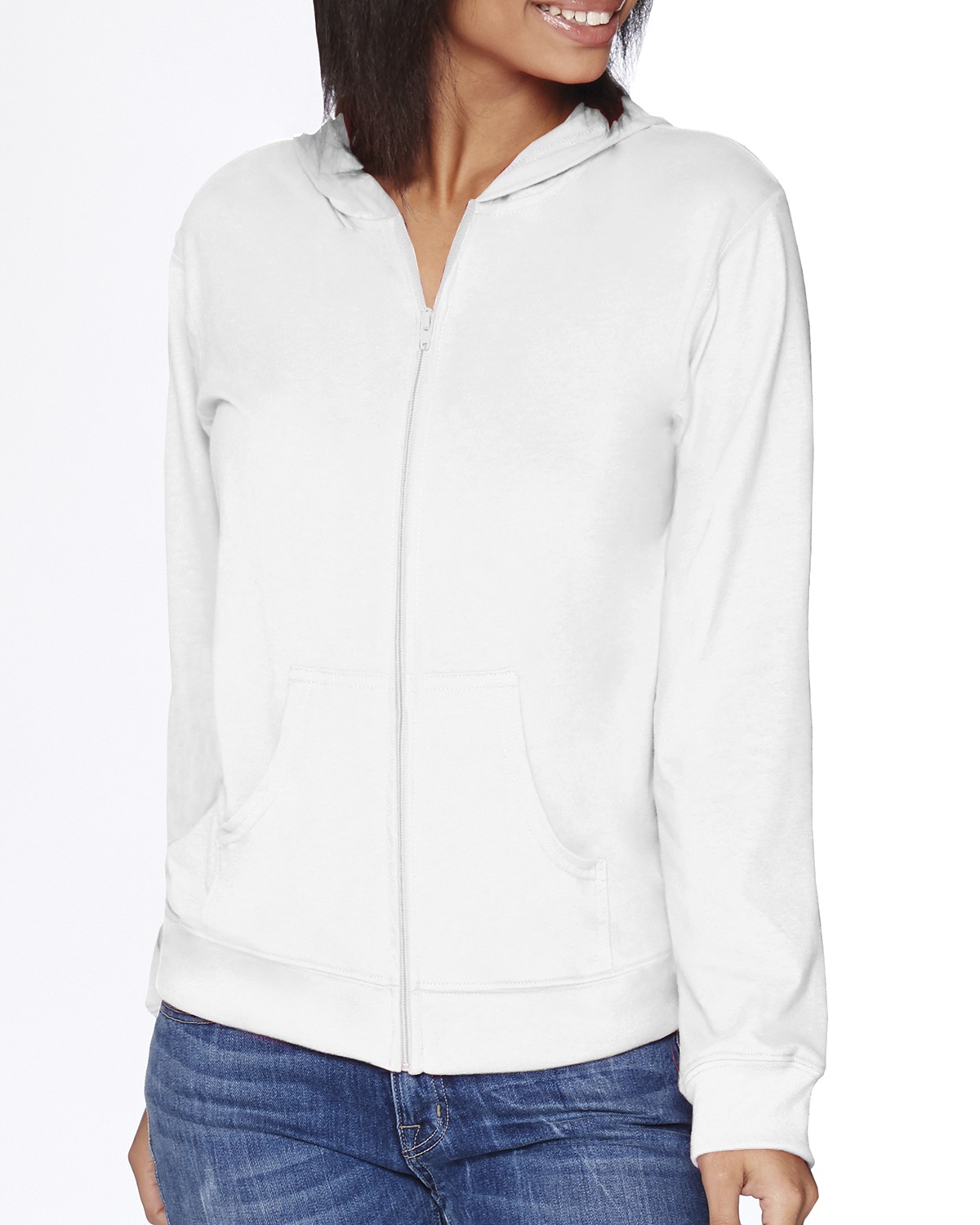 Next Level Adult Sueded Full-Zip Hoody