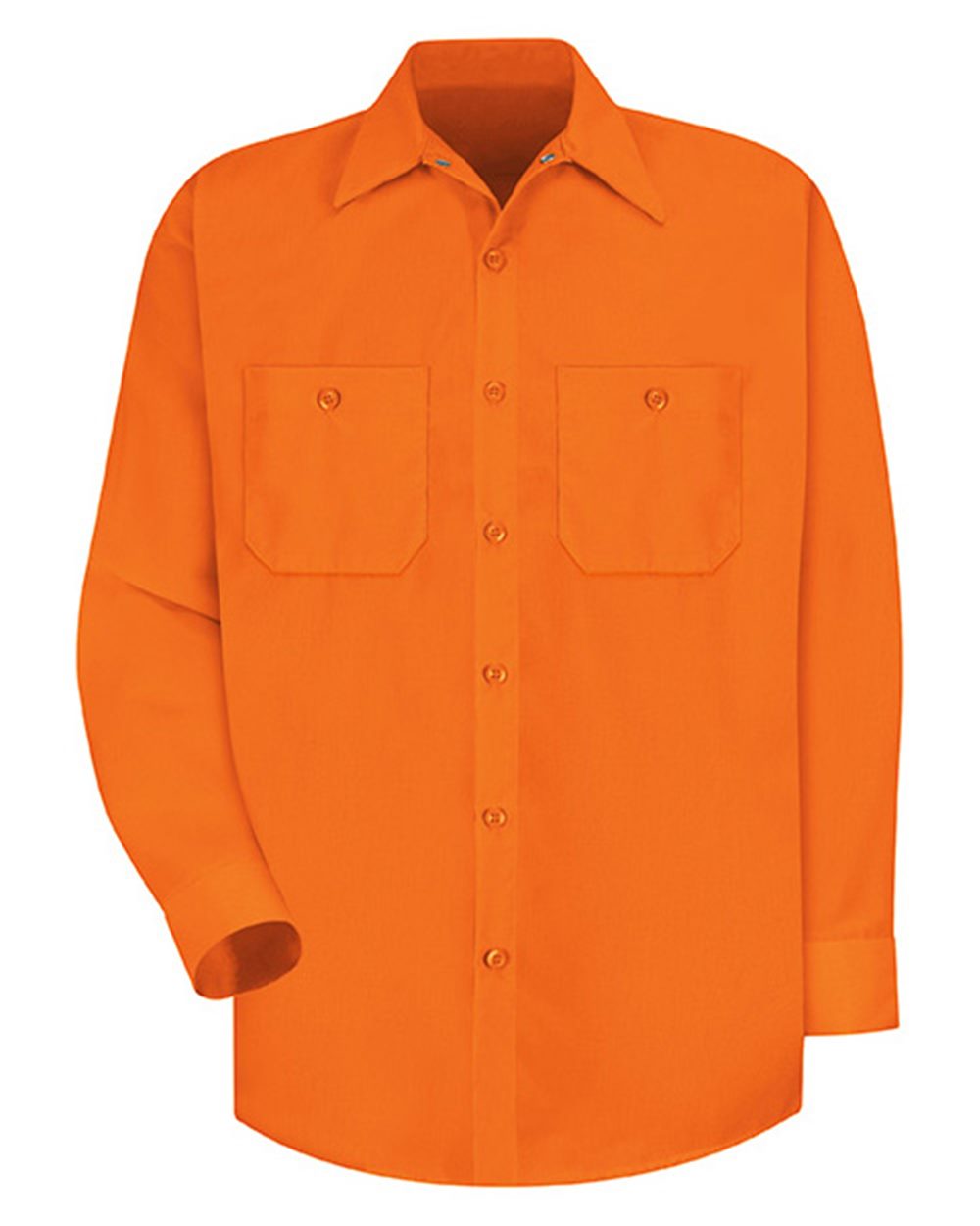 25230 Enhanced Visibility Long Sleeve Work Shirt Long Sizes - SS14L