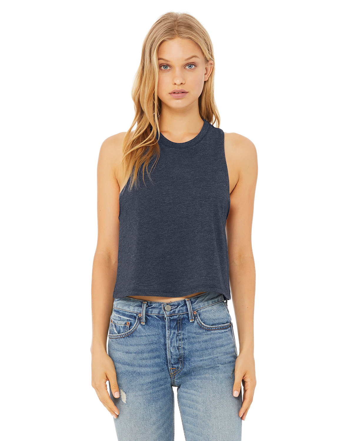 [AB] Bella + Canvas Ladies' Racerback Cropped Tank