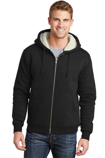CS625 CornerStone® Heavyweight Sherpa-Lined Hooded Fleece Jacket