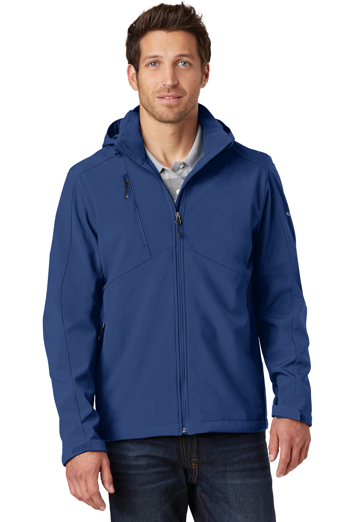 EB536 Eddie BauerÂ® Hooded Soft Shell Parka