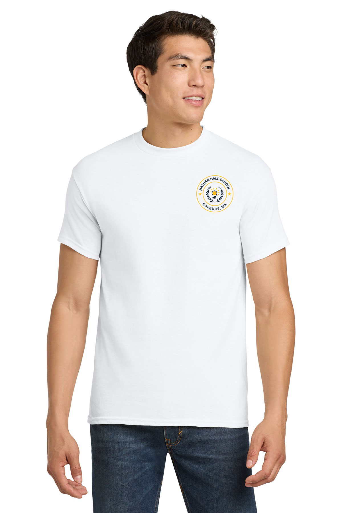 Nathan Hale School (Roxbury) Adult T-Shirt
