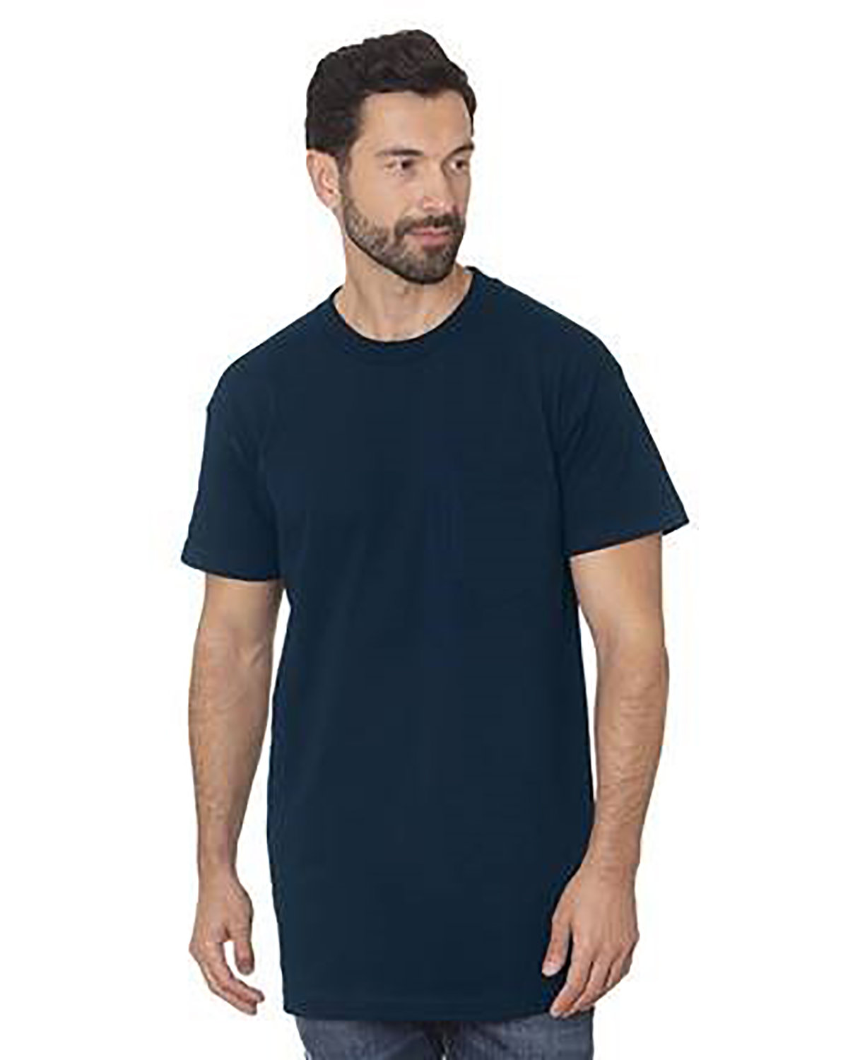 [AB] Bayside Unisex Big & Tall USA Made Pocket T-Shirt