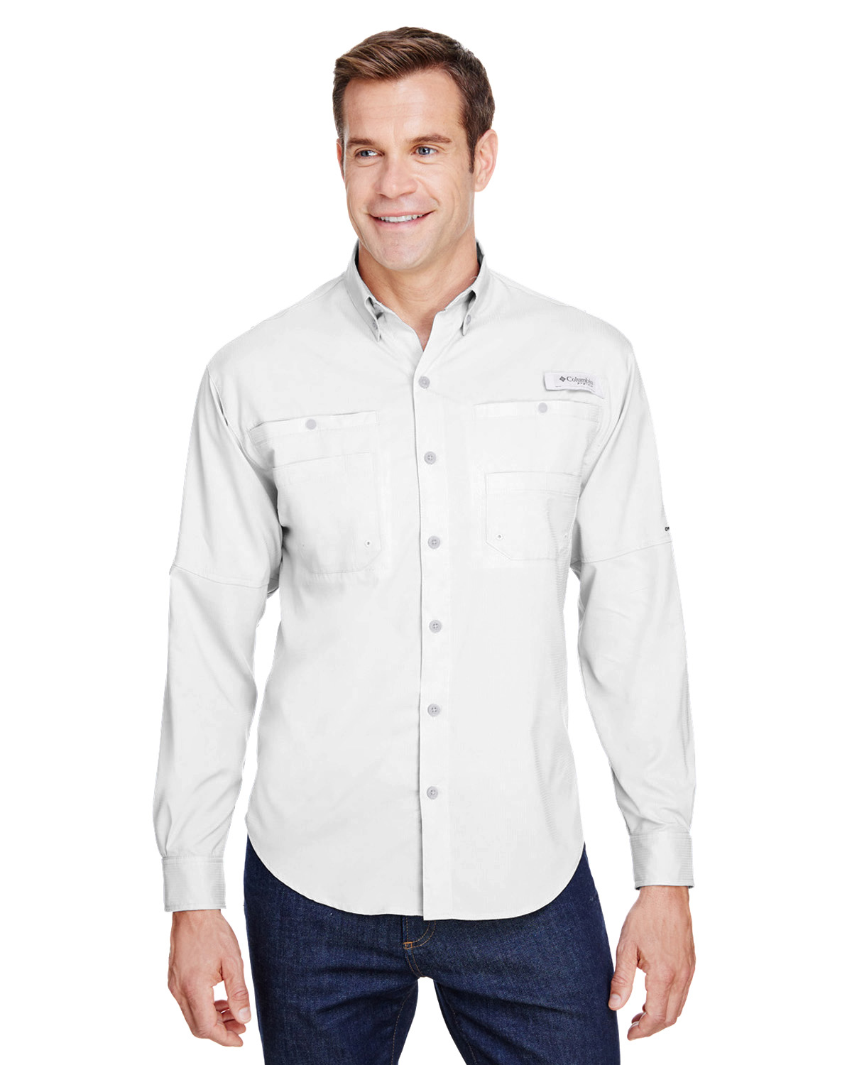7253 Columbia Men\'s Tamiami™ II Long-Sleeve Shirt