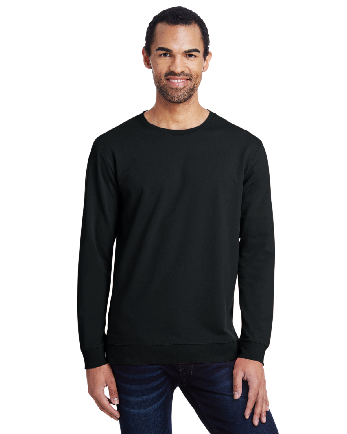 73000 Anvil Unisex Light Terry Crew