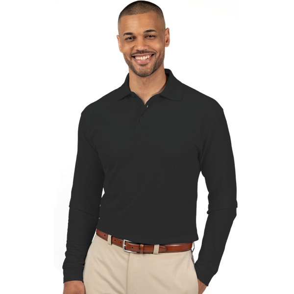 [BG] Men's Soft Touch L/S Polo