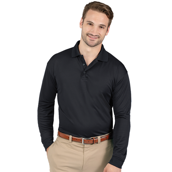 [BG] Adult Avenger Long Sleeve Polo