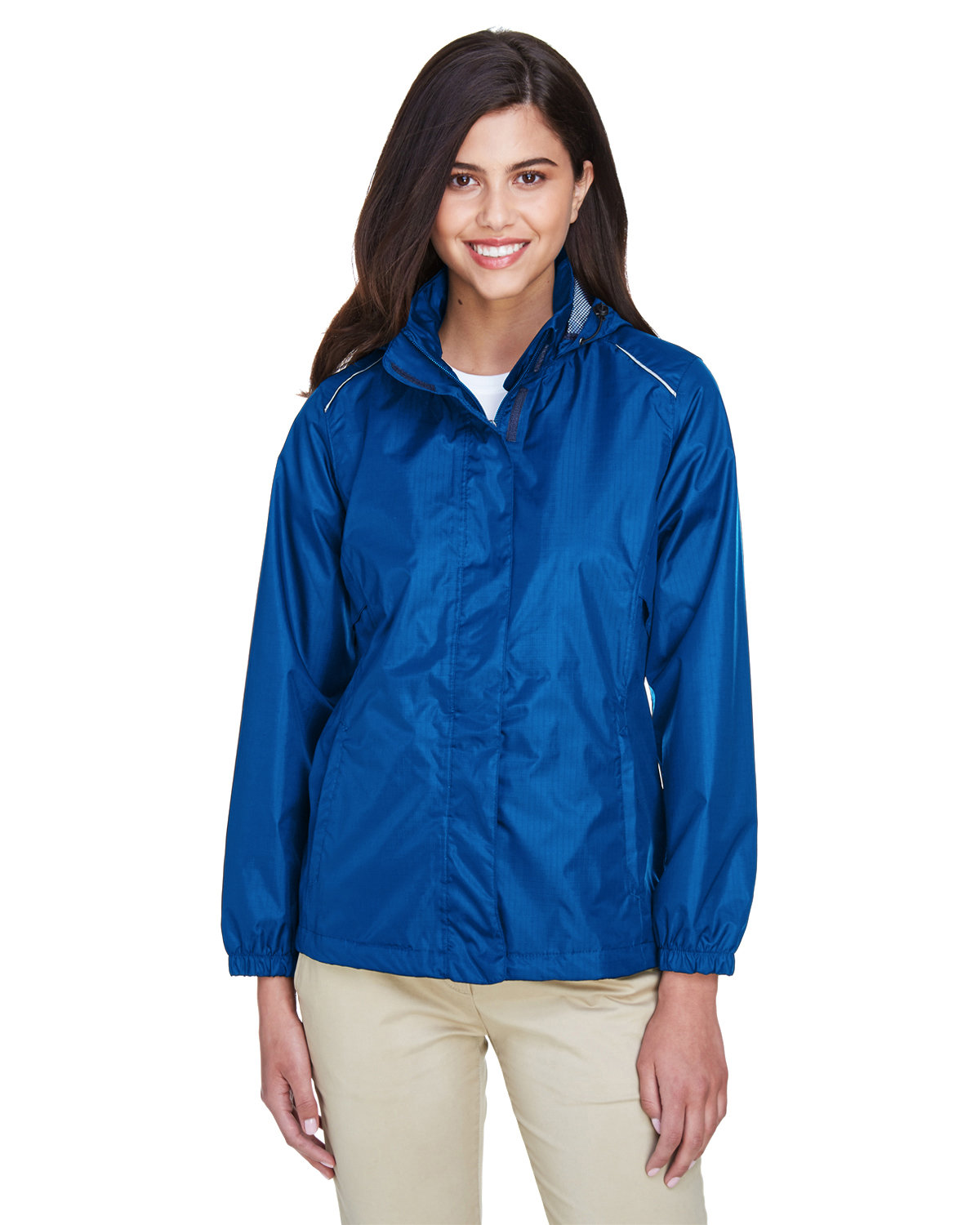 [AB] CORE365 Ladies' Climate Seam-Sealed Lightweight Variegated Ripstop Jacket