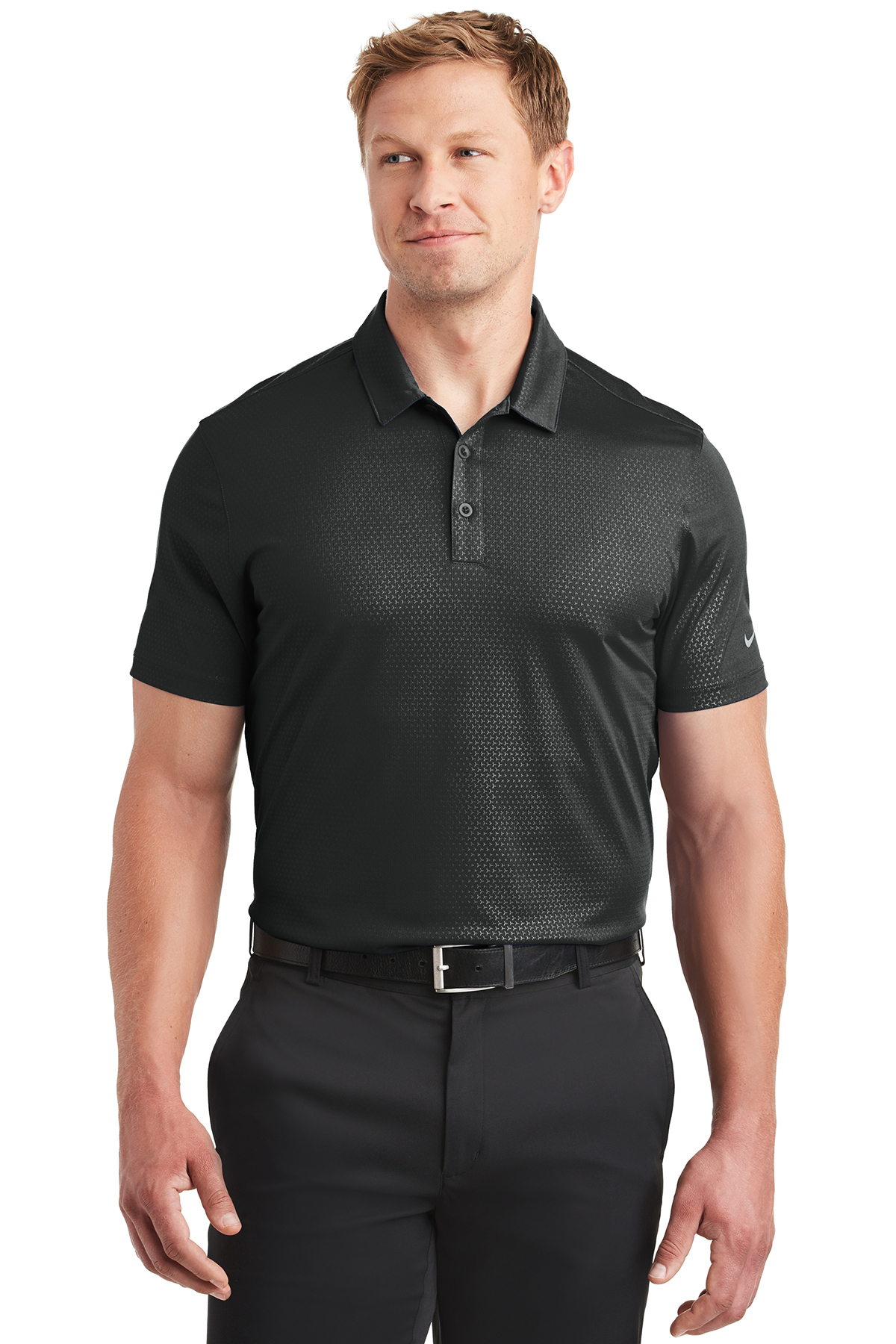 838964 Nike Dri-FIT Embossed Tri-Blade Polo