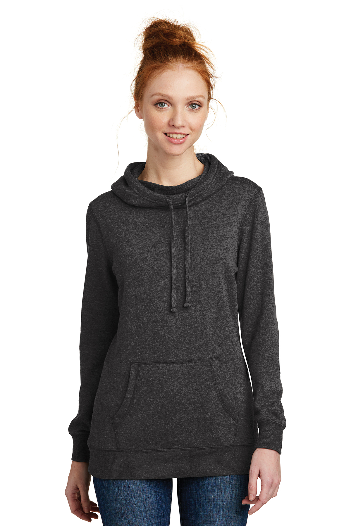 District ® Women’s Lightweight Fleece Hoodie