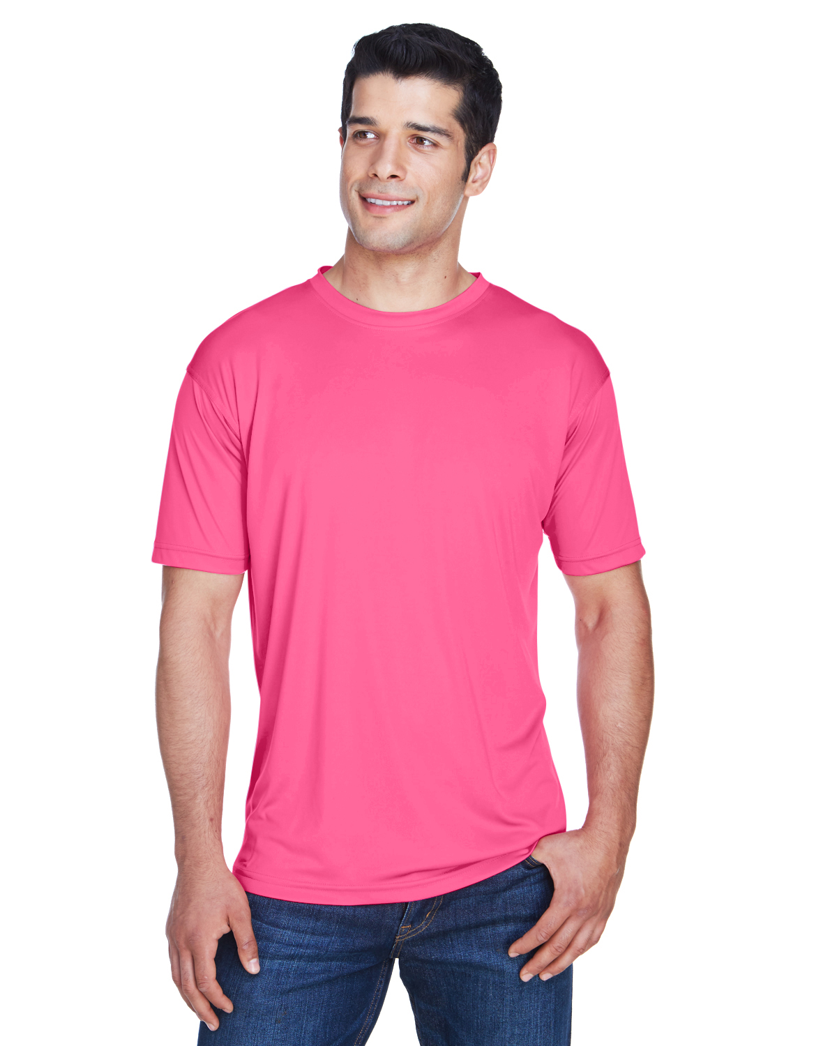 8420 UltraClub Men\'s Cool & Dry Sport Performance Interlock T-Shirt