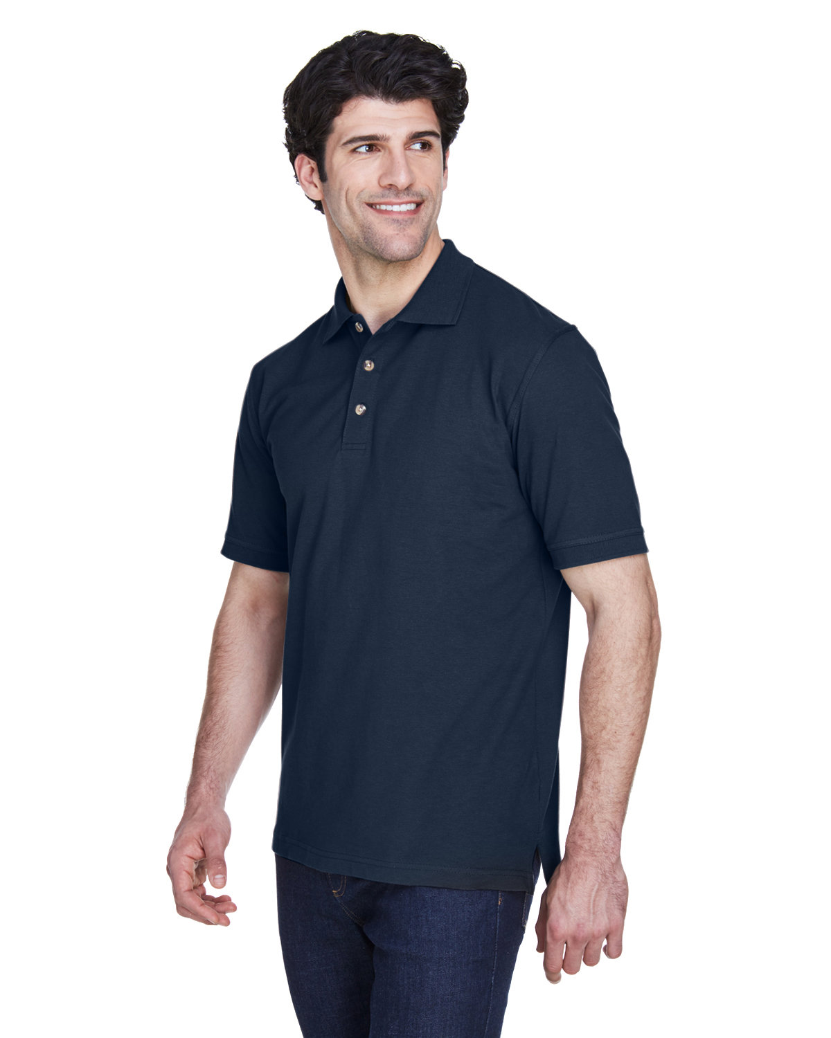 UltraClub Men\'s Tall Classic Piqué Polo