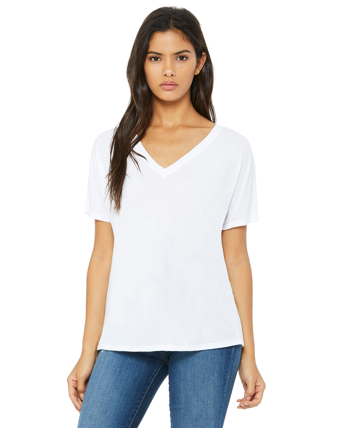 [AB] Bella + Canvas Ladies' Slouchy V-Neck T-Shirt