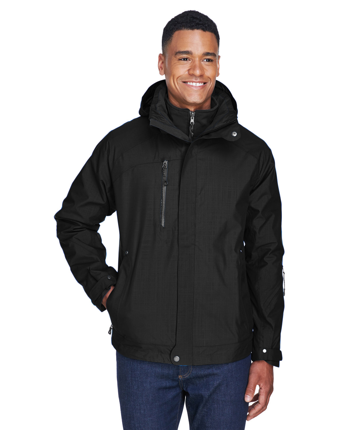 [AB] North End Men's Caprice 3-in-1 Jacket with Soft Shell Liner