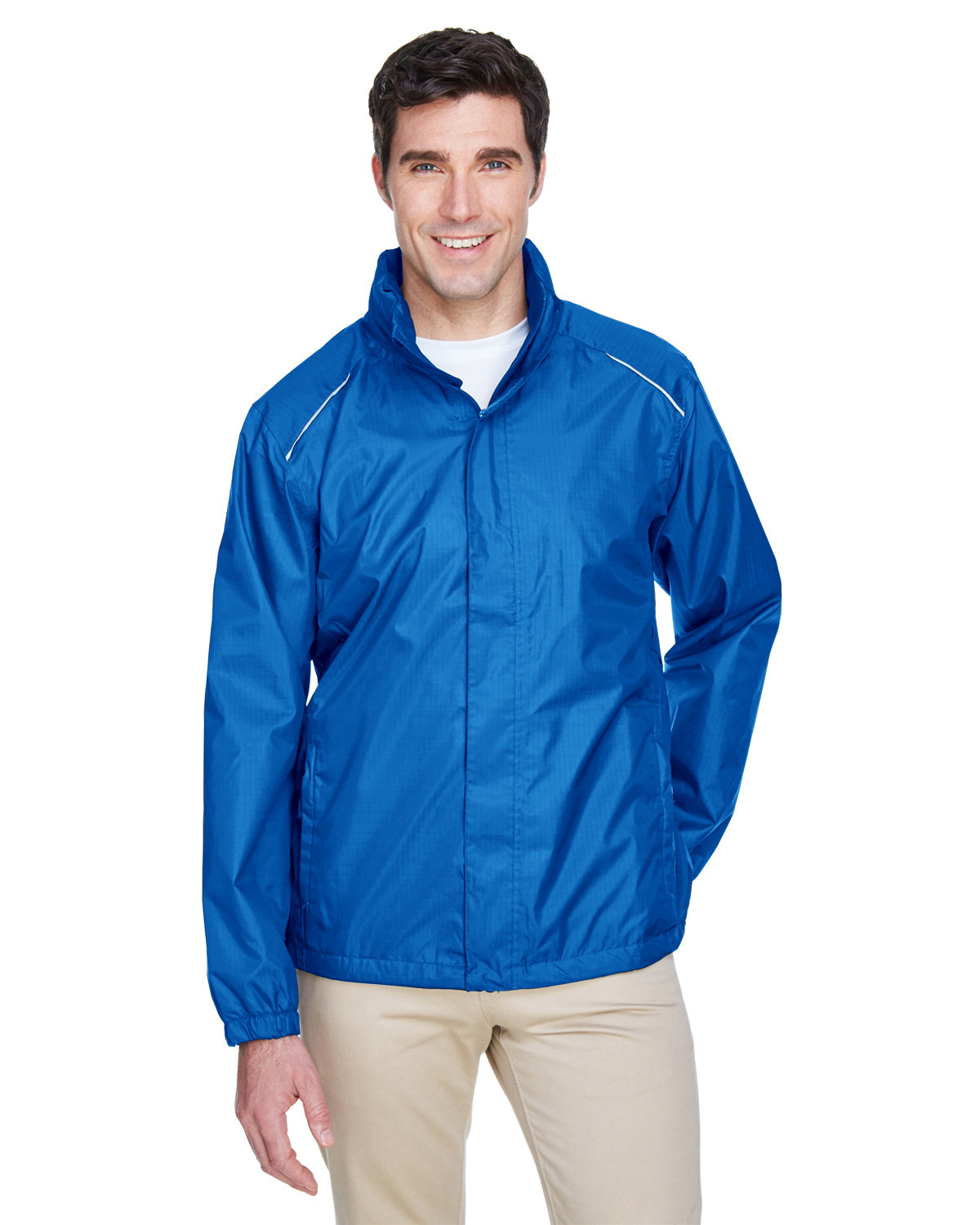 [AB] CORE365 Men's Climate Seam-Sealed Lightweight Variegated Ripstop Jacket