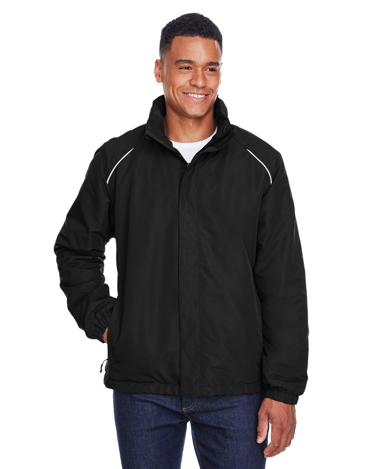 [AB] CORE365 Men's Tall Profile Fleece-Lined All-Season Jacket