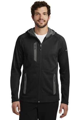 EB244 Eddie Bauer ® Sport Hooded Full-Zip Fleece Jacket