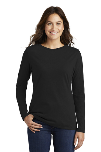 NKCD7300 Nike Ladies Core Cotton Long Sleeve Tee