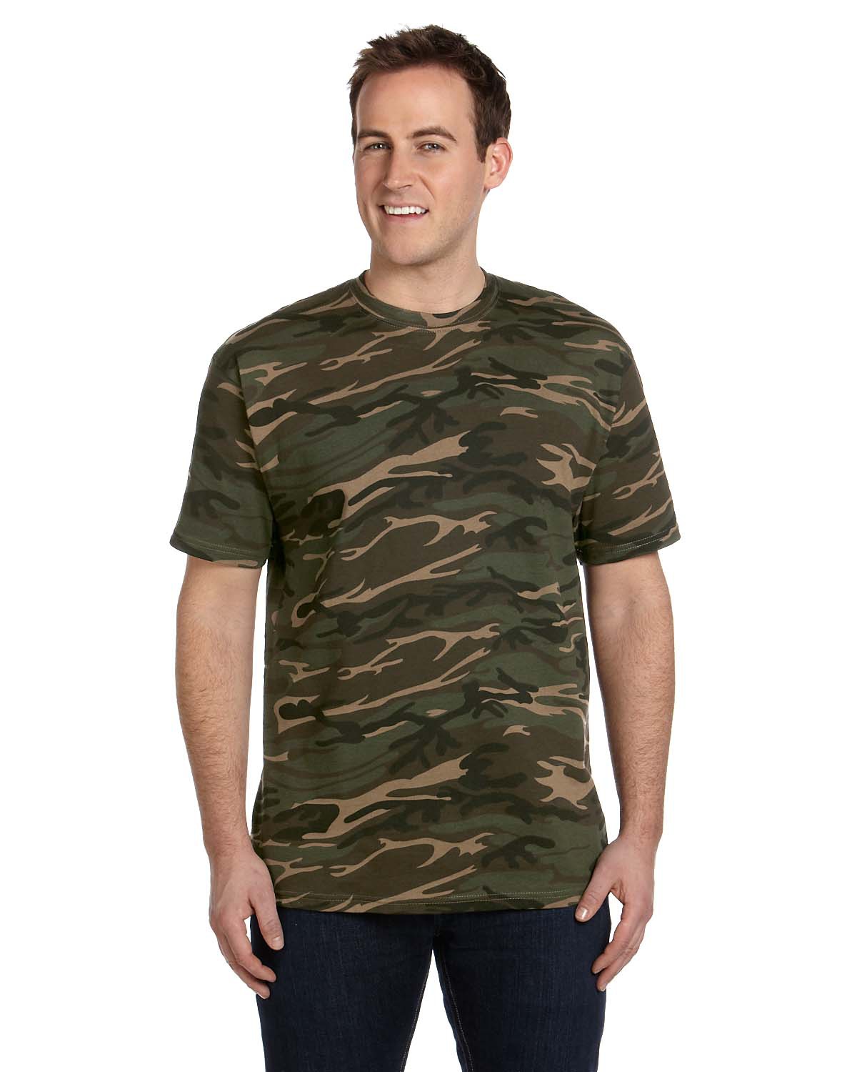 939 Anvil Midweight Camouflage T-Shirt