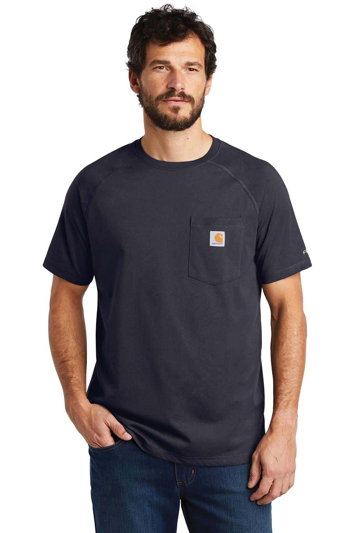 CT100410   Carhartt Force Â® Cotton Delmont Short Sleeve T-Shirt 