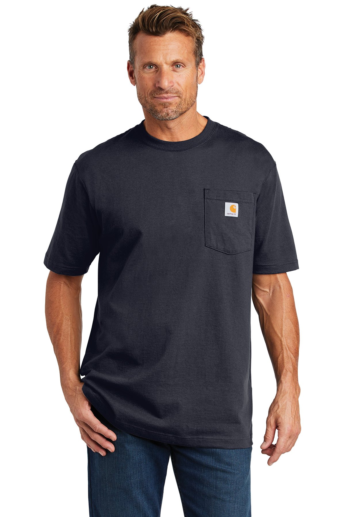 CTTK87   Carhartt ® Tall Workwear Pocket Short Sleeve T-Shirt