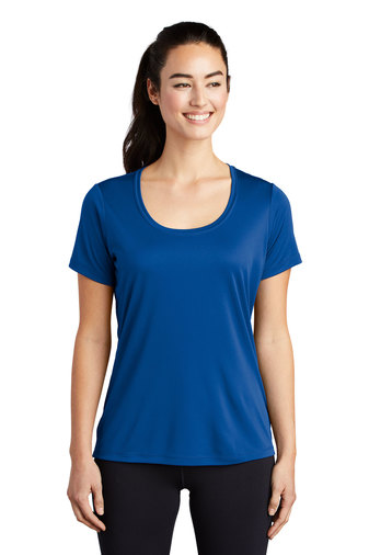 Sport-Tek Â® Ladies Posi-UV â„¢ Pro Scoop Neck Tee