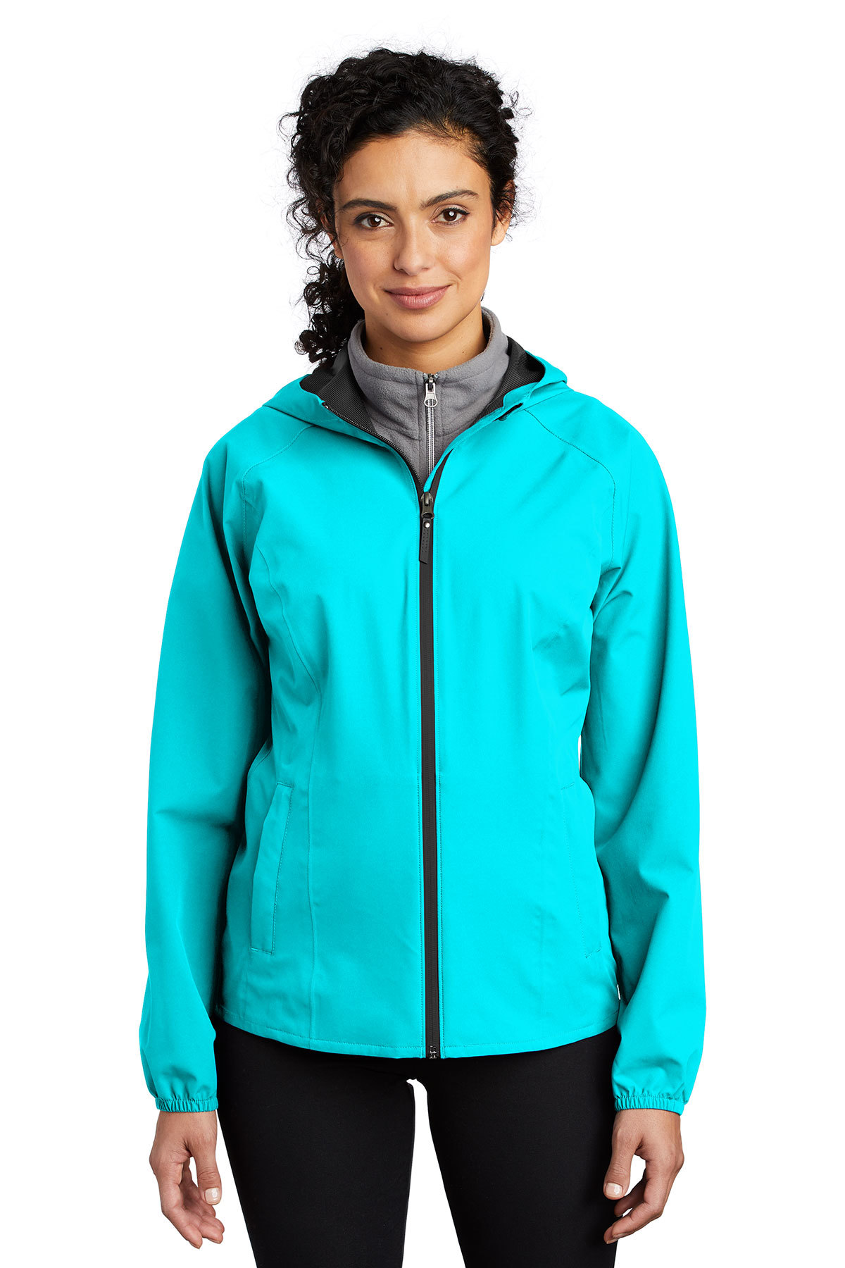 L407   Port Authority Â® Ladies Essential Rain Jacket