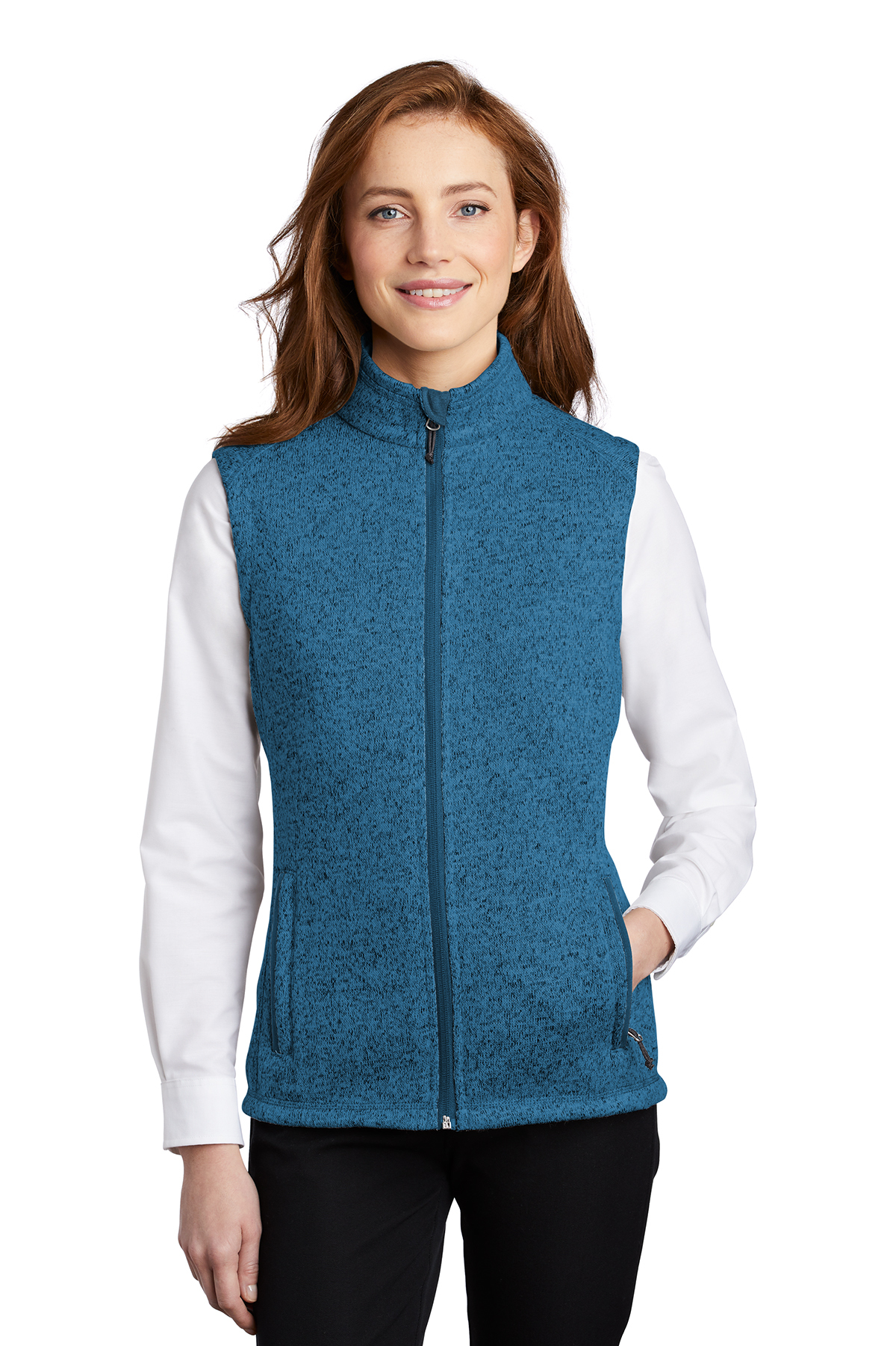 L236  Port Authority Â® Ladies Sweater Fleece Vest