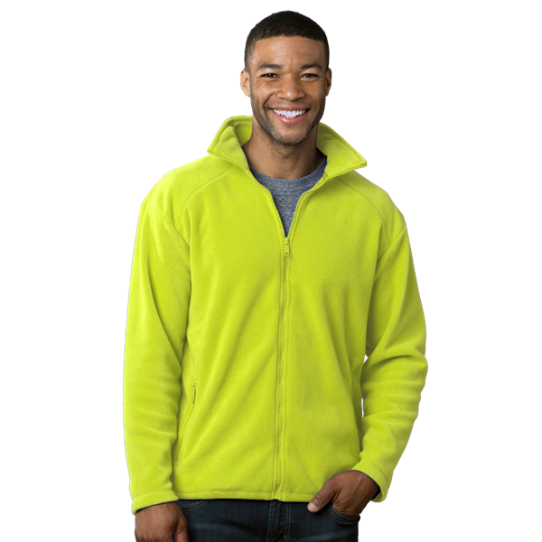 [BG] Men's Micro Fleece Full Zip Jacket