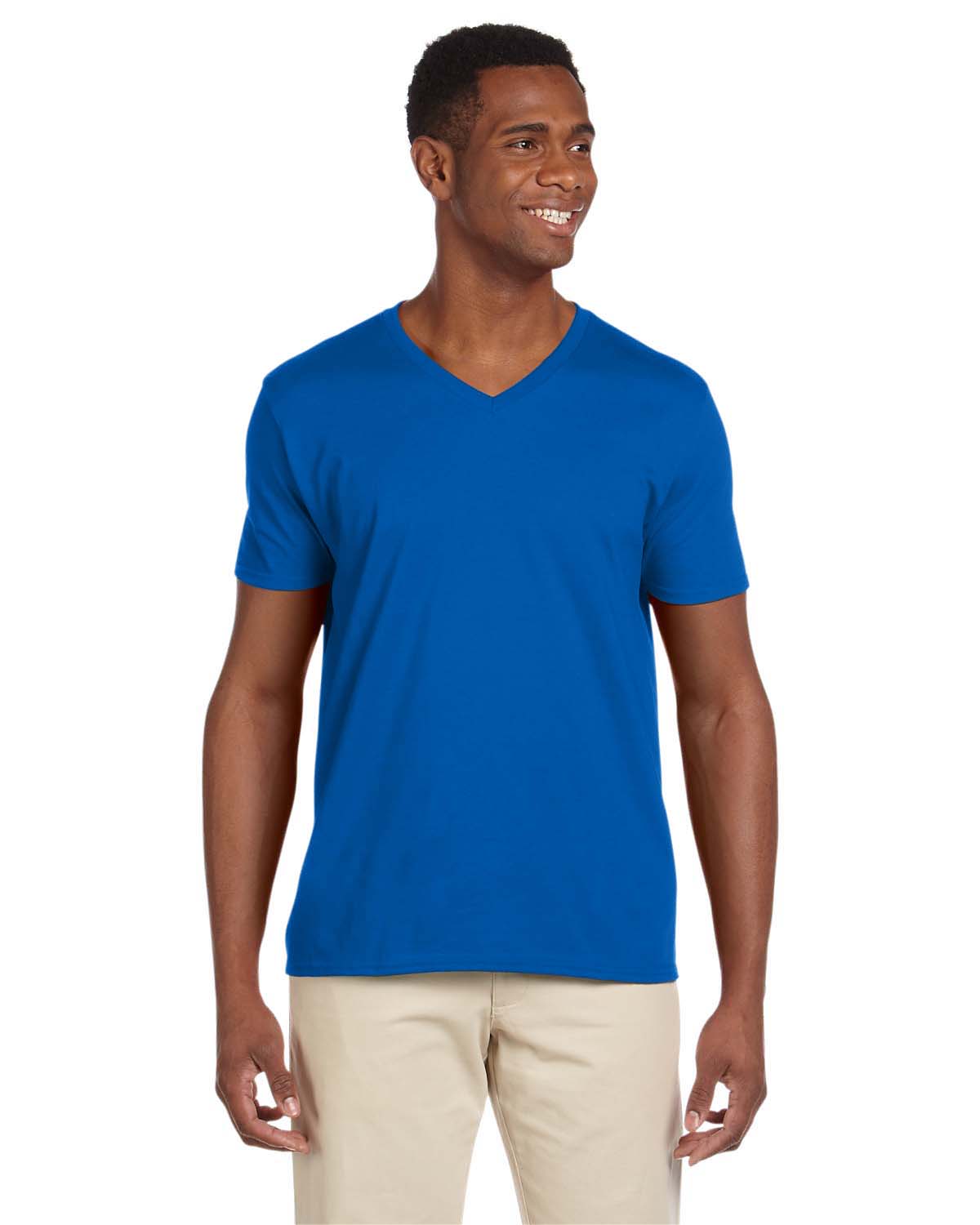 G64V - Gildan SoftstyleÂ® 4.5 Oz. V-Neck T-Shirt