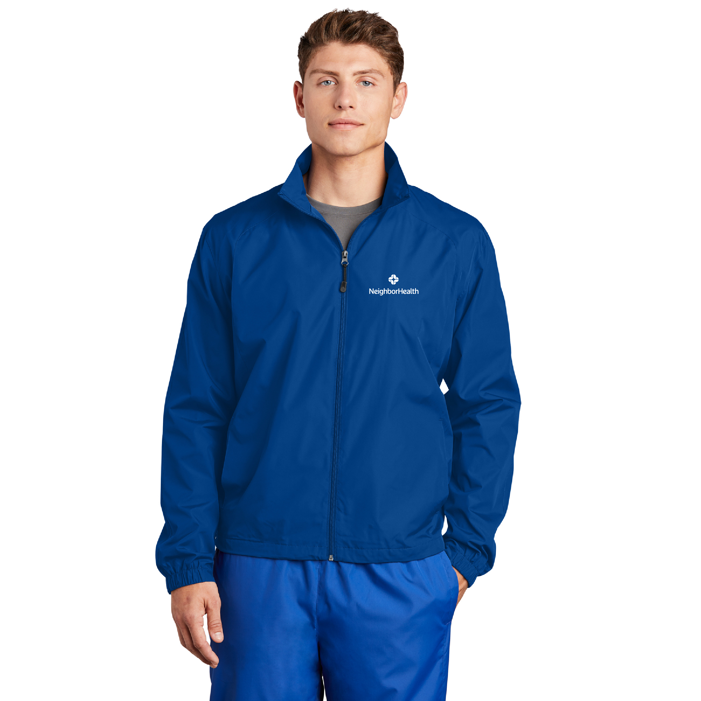 Neighborhood Health - Sport-TekÂ® Full-Zip Wind Jacket