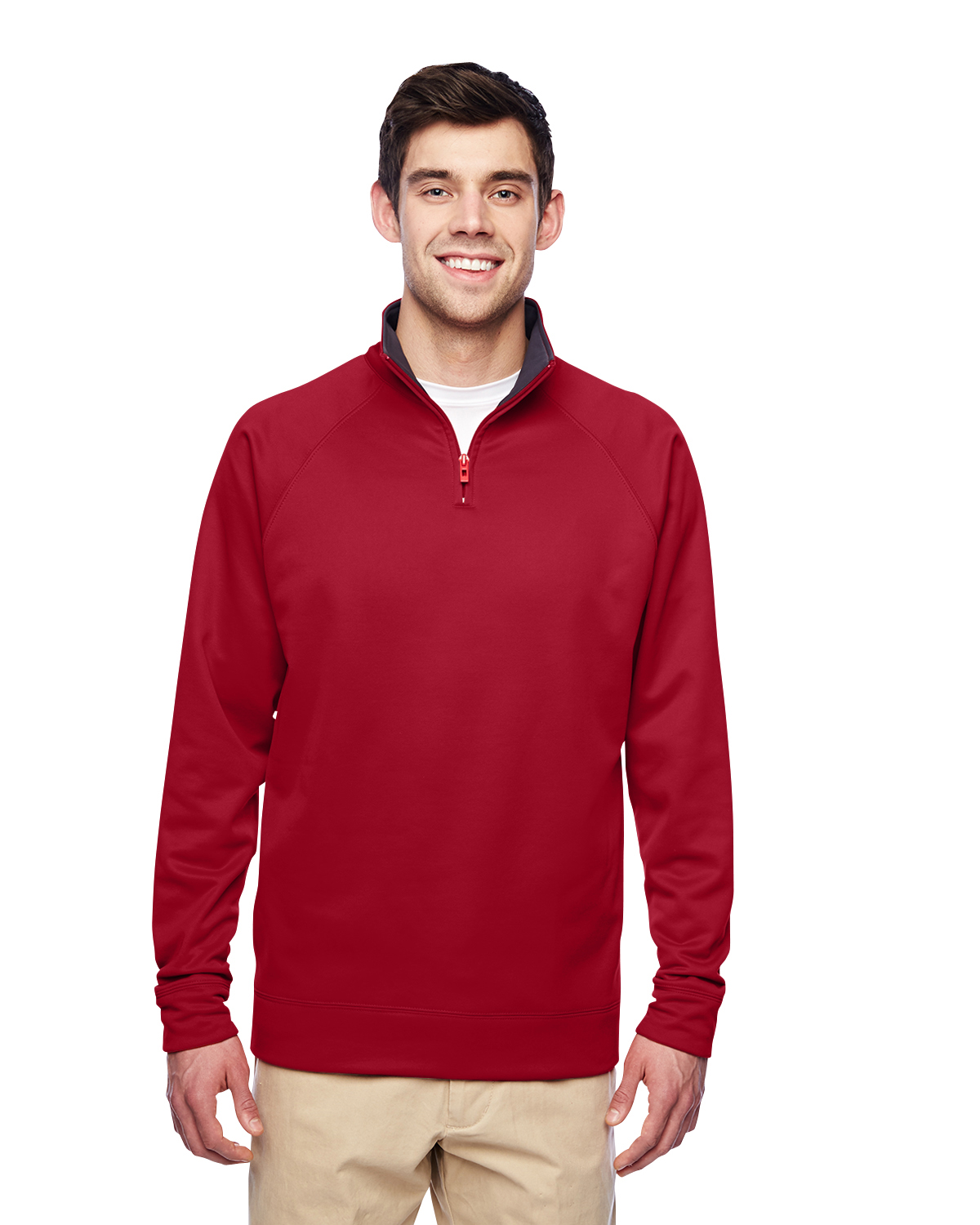 PF95MR Jerzees Adult 6 oz. DRI-POWERÂ® SPORT Quarter-Zip Cadet Collar Sweatshirt